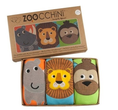 ZOOCCHINI MAJTKI TRENINGOWE JUNGLE PALS 2-3 LATA S