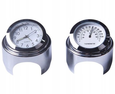 CLOCK I THERMO SET FOR MOTORCYCLE FOR MOTORU  