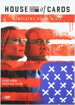 HOUSE OF CARDS SEZON 5 [BOX] [4DVD]