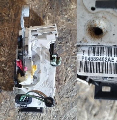 Замок двері правий перед dodge nitro p04589462ae гарантія фото №1