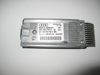 4E0035753A БЛОК УПРАВЛЕНИЯ МОДУЛЬ MOWY GŁOSU AUDI A8 D3 Q7 4L