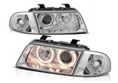 LAMPS GRILLES DO AUDI A4 11.94-12.98 DEPO RINGS  