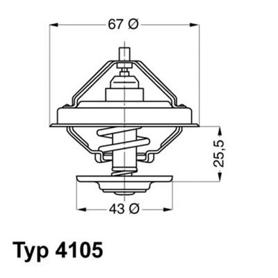 TERMOSTATO MB 83ST OM366 WAHLER WA4105.83D  