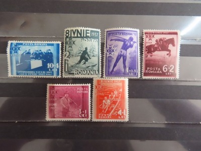 Zestaw znaczków Rumunia E422