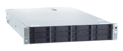 HP DL380 G9 Gen9 12x 3,5 LFF 2x E5-2680 v4 128GB RAM 2 x HDD 2TB Szyny