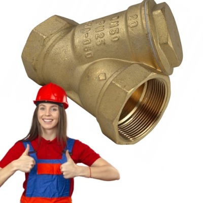 FILTR SIATKOWY SKOŚNY OSADNIKOWY DO WODY 2 CALE