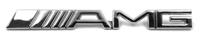 Mercedes AMG emblemat znaczek grill chrom metal