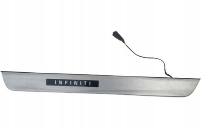 Молдинг порог led перед infiniti q50 фото №1