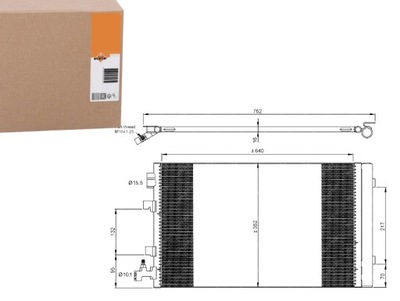 NRF KONDENSATORIUS AUŠINTUVAS KONDICIONAVIMO 182042N RTA54 