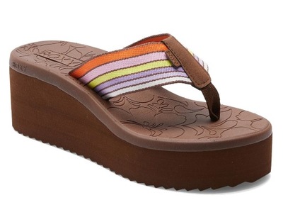 japonki Roxy Surf Kind Kate Kallie II - BRN/Brown