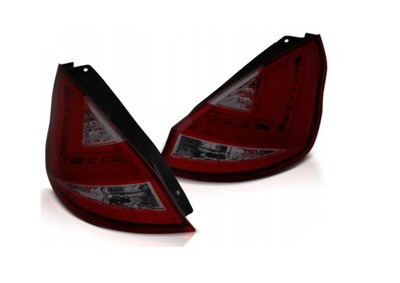 Лампи світлодіодний ford fiesta mk7 12-15 hb r-smoke led фото №1