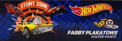 FARBY PLAKAROWE HOT WHEELS 12 KOLORÓW