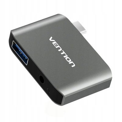 2w1 typu C na USB 3.0 3,5 mm USB C