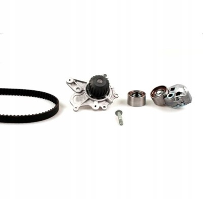 Hepu pk77971 насос водяная + набор ремень распределительного вала фото №1