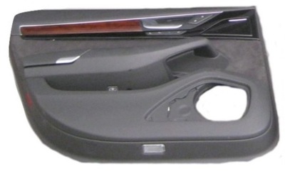 Audi a8 4h обивка дверь задняя левая фото №1