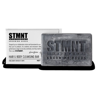 STMNT Grooming Kostka,mydło do włosów i ciała 125g