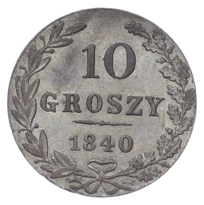 10 groszy 1840 MW Królestwo Polskie