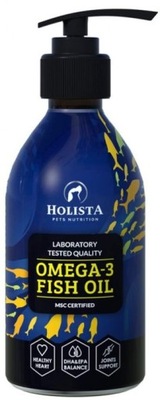 HOLISTA OLEJ KWASY OMEGA 3 DLA PSA KOTA Omega-3 Fish Oil 250ml