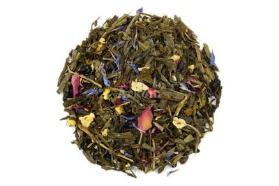 Herbata zielona smakowa New Moon 100g