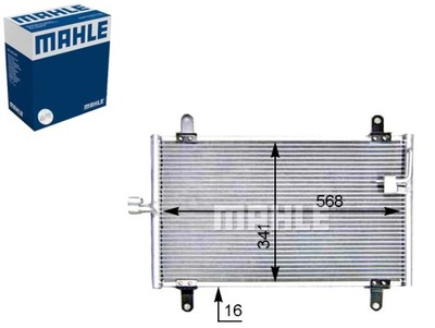 CONDENSADOR DE ACONDICIONADOR CITROEN C25 JUMPER FIAT DUCATO PEUGEOT BOXER  