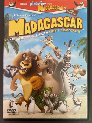 Madagascar płyta DVD