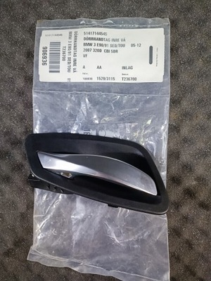 51417144545 ручка внутрішня 3 e90/e91 фото №1