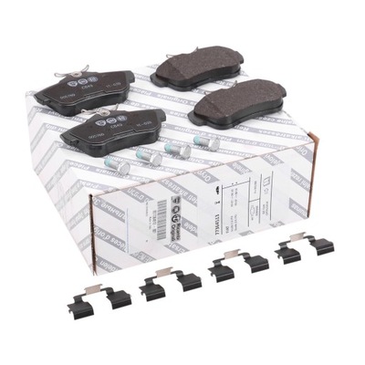 Тормозные колодки задняя fiat scudo ii citroen jumpy ii 77364513 фото №1