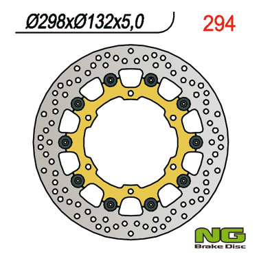 ДИСК ТОРМОЗНОЙ ПЕРЕД YAMAHA YZF R6 99-02, YZF R1 98-03, FZS 1000 01-05,