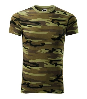 MĘSKA koszulka T-SHIRT MALFINI CAMO ziel moro XL