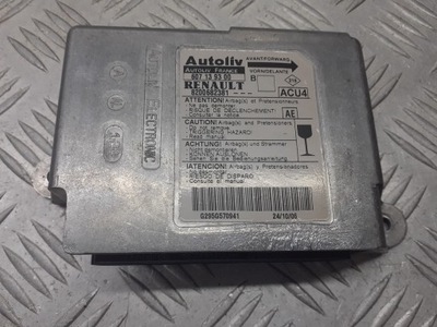 Модуль подушка безпеки renault megane ii 1.9 dci 8200682381 фото №1