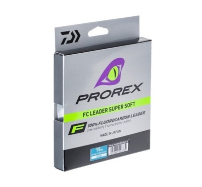 Fluorocarbon Daiwa Prorex FC Leader Super Soft 0,23mm 50m