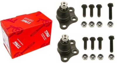 2x trw шарова опора важеля l/p citroen c2 c3 i ii peugeot 1007 2002- фото №1