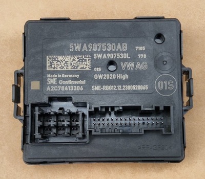 БЛОК УПРАВЛЕНИЯ GATEWAY VW AUDI SKODA 5WA907530AB ОРИГИНАЛ НОВЫЙ