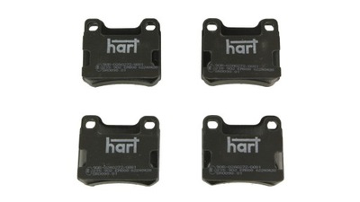 ZAPATAS DE FRENADO PARTE TRASERA MERCEDES W124, C124, W202  