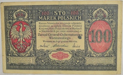 14.aj.K.P., 100 Marek Polskich 1916 Generał, St.3+