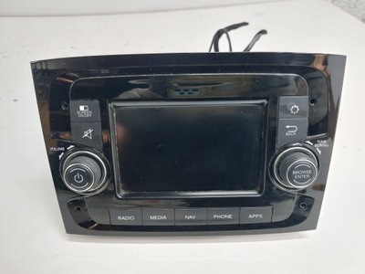 Fiat doblo ii lift combo ii 10-22r радио навигация заводская 07356374730 фото №1