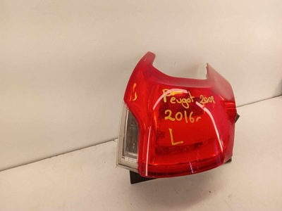 Лампа левая задняя peugeot 2008 13-16 фото №1
