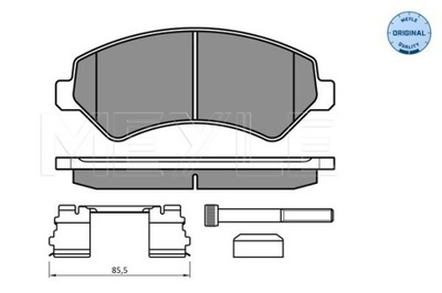 PADS HAM. FIAT P. DUCATO 06- LOAD  