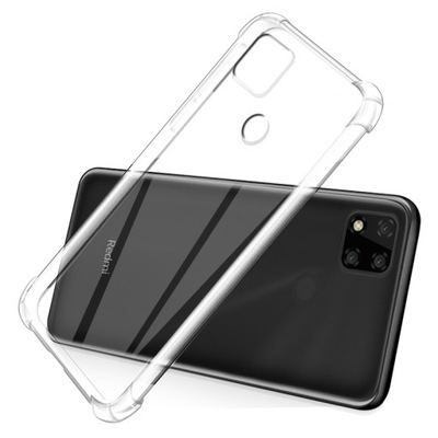 ETUI PANCERNE SHOCK CLEAR CASE DO REDMI 9C 9C NFC