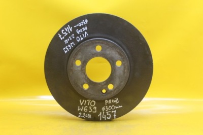 Диск тормозная перед передняя mercedes vito w639 фото №1