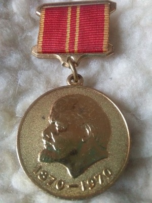 Medal radziecki 100 lecie urodzin Włodzimierza Lenina
