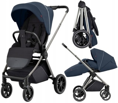 WÓZEK SPACEROWY CARRELLO ULTRA HORIZON BLUE CRL-5525 PRZEKŁADANY