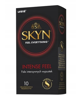 Unimil Skyn Intense Feel Prezerwatywy 10szt.