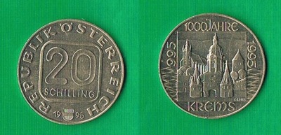 Austria 20 shilling -KREMS- 1995r