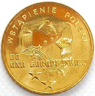 2 zł Wstąpienie Polski do Unii Europejskiej 2004