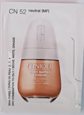 CLINIQUE EVEN BETTER CLINICAL podkład CN 52 Neutral 1ml