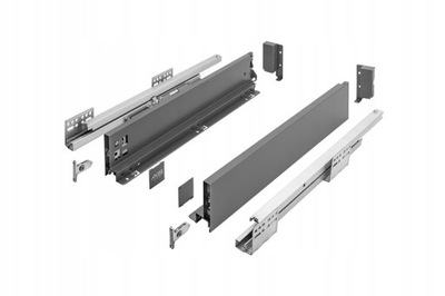 SZUFLADA GTV AXIS PRO PUSH TO OPEN 300A NISKA L300 H86 ANTRACYT WYSUW