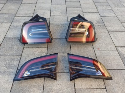 Лампа задний  лампы задние led kmp tesla 3 y рестайлинг  новая фото №1