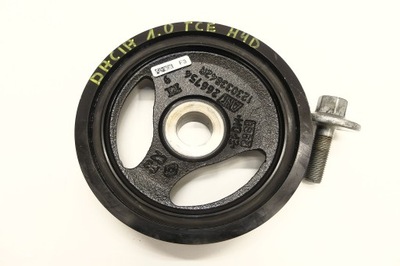 Dacia sandero iii logan ii duster 1.0 tce h4d шкив коленчатого вала фото №1