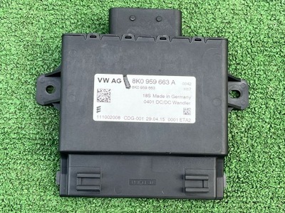 Audi a5 8t a4 b8 стабилизатор напряжения 8k0959663a фото №1